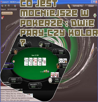 Dwie pary czy trojka poker